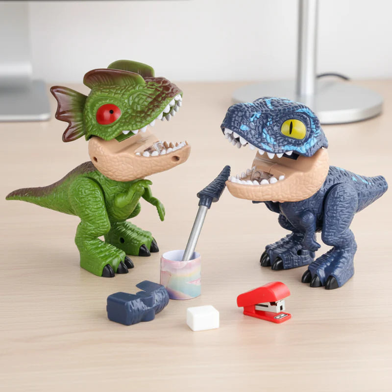 Dinosaur Stationery Toy – Créatif et éducatif – Ensemble de bureau 5 en 1
