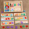 AlphaPuzzle – Apprendre des mots anglais – Puzzle d'orthographe en bois