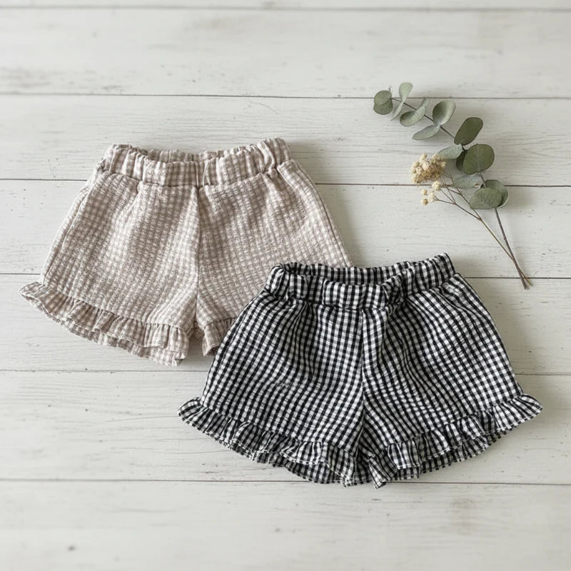 Girls Ruffle Tee – Léger et mignon – Ensemble de vêtements pour enfants