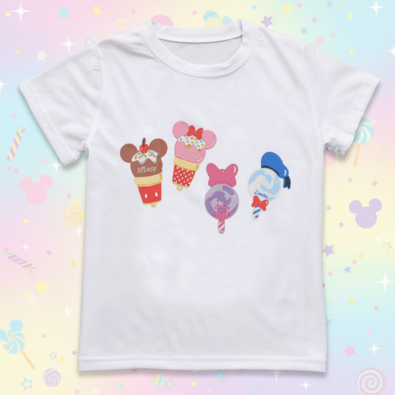 Boys & Girls Summer Tee – Confort et fantaisie – T-shirt enfant à motif amusant