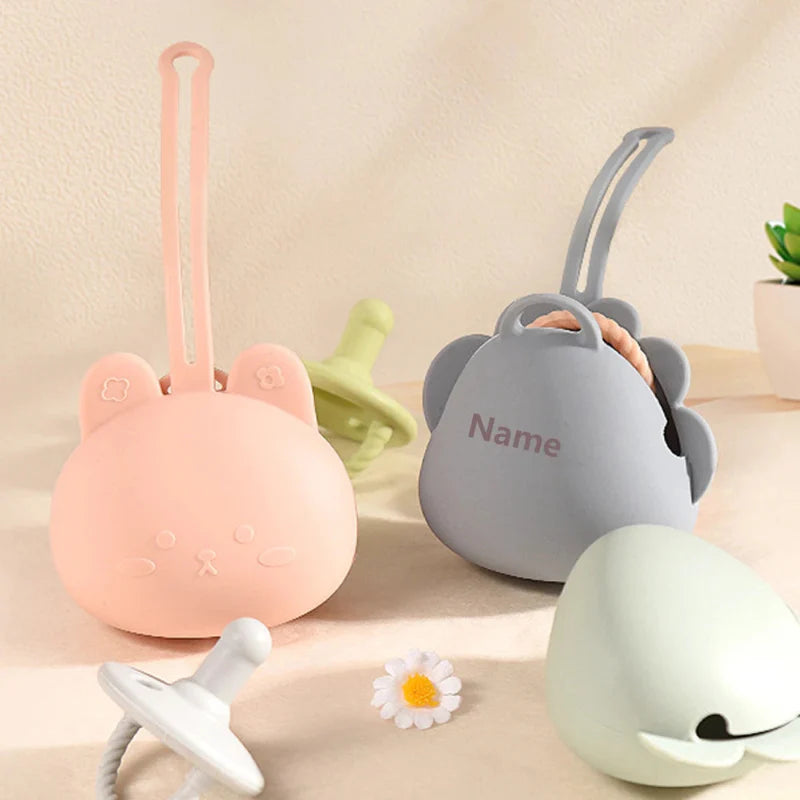 Personalized Pacifier Case – Gravé et pratique – Porte-tétine personnalisé