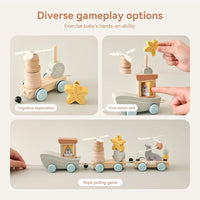 Thumbnail for HappyTrain – Montessori & Fun – Train en bois