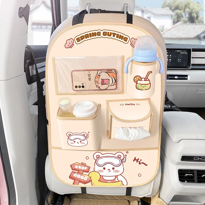 Backseat Baby Storage Bag – Pratique et spacieux – Sac de rangement pour voiture