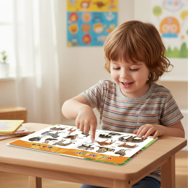 LittleVoices – Interactif et ludique – Livre sonore à thème (anglais)