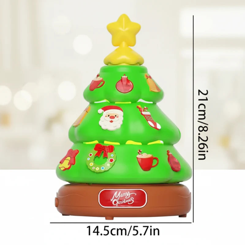 BubbleTree – Magique et ludique – Sapin de Noël avec musique et bulles de savon