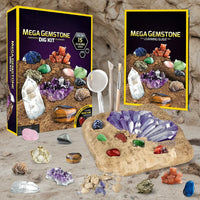 Thumbnail for Gemstone Dig Kit – Découverte et apprentissage – Kit de fouilles de cristaux