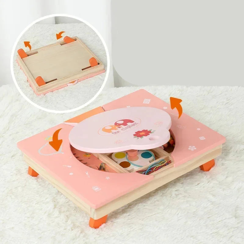 MiniDresser – Éducatif et jeu de rôle – Coiffeuse pour enfants