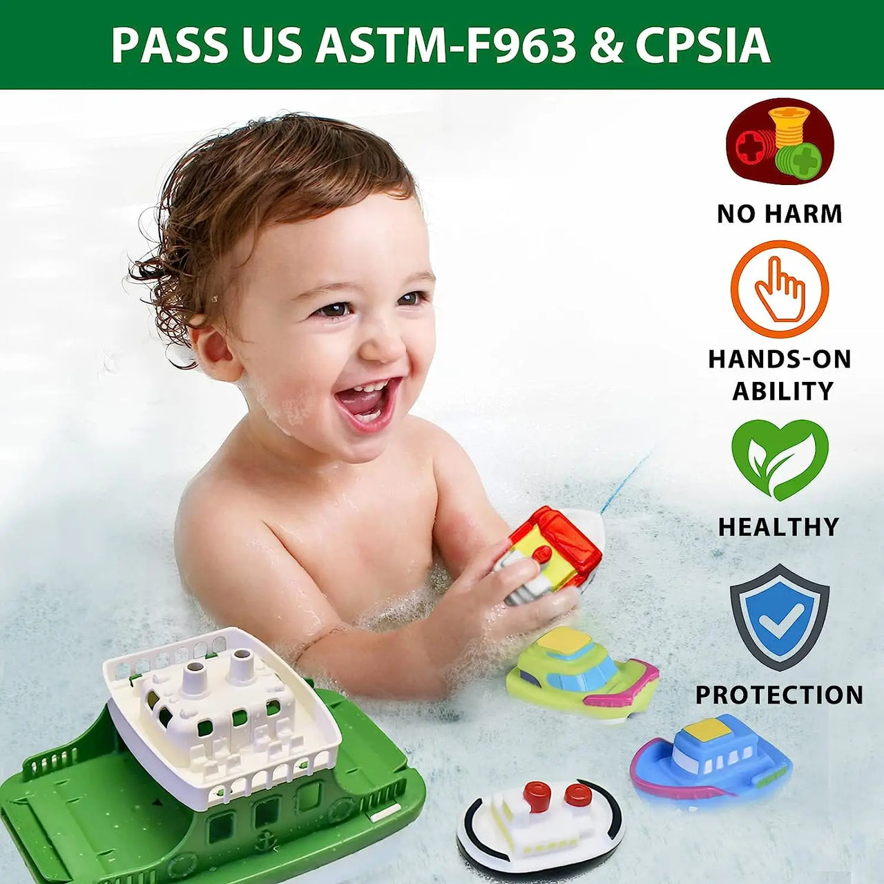 Mini Ferry™ - Splash & Play - Jouet d'eau Bateau