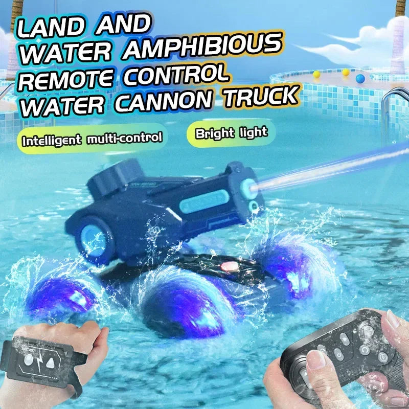 Aqua Racer™ – Double So Tough (Double si difficile) – Voiture de course amphibie RC