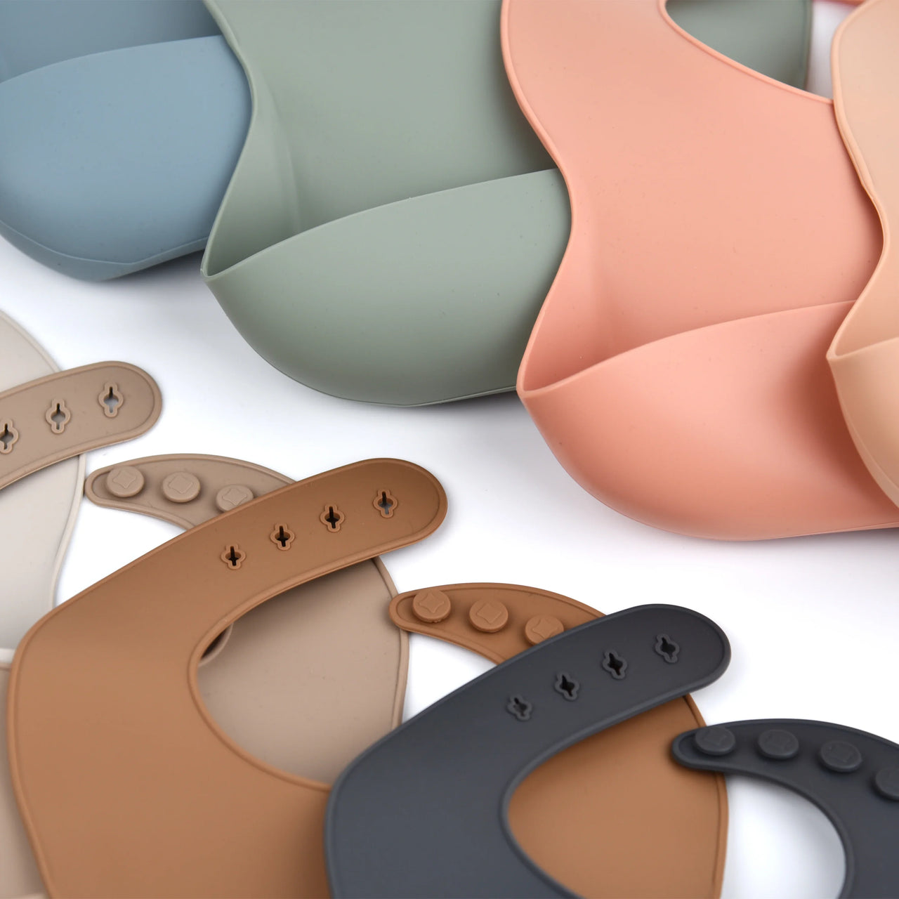 Mess Catcher – Pas de manipulation – Bavoir en silicone