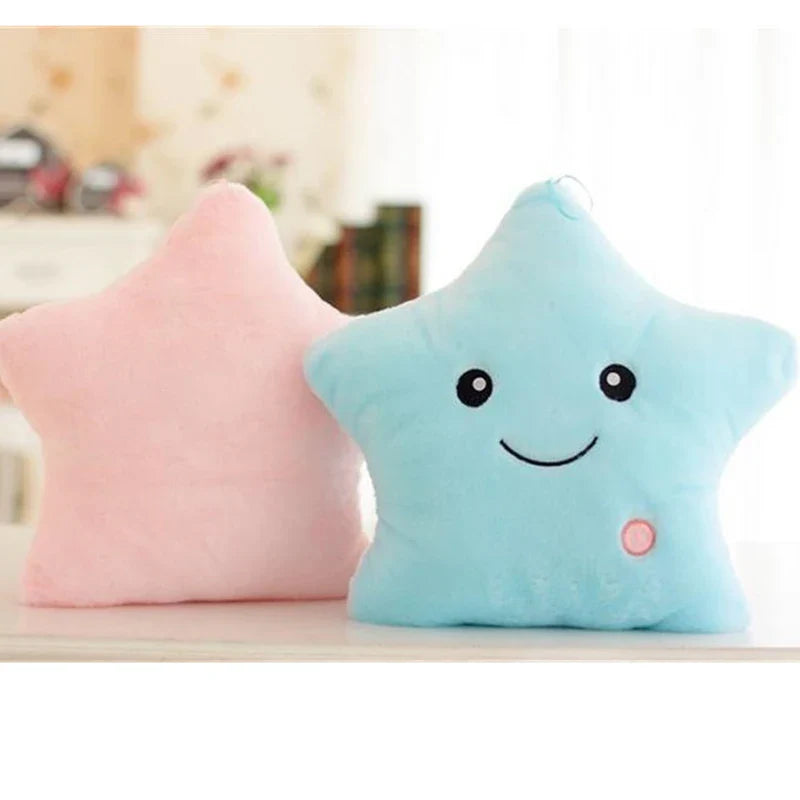Glow Star Pillow™ – Les étoiles s'amusent au lit - Oreiller câlin lumineux