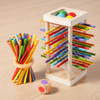 Thumbnail for Wooden Stick Battle Game – Réflexion et interaction – Jeu de société stratégique