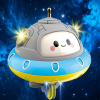 Thumbnail for Tightrope Walking UFO Toy – Interactif et fascinant – Jouet robot d'équilibre
