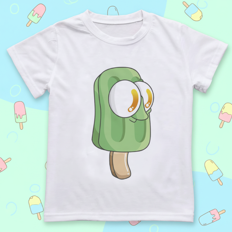 Boys & Girls Summer Tee – Confort et fantaisie – T-shirt enfant à motif amusant