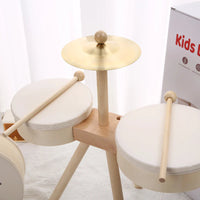 Thumbnail for Kids Wooden Drum Toy – Musique & Créativité – Kit de batterie pour enfants