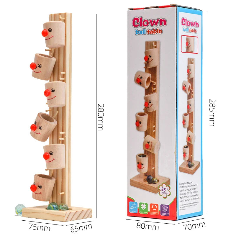 Clown Track™ – Rouler et apprendre - Jouets de piste à billes