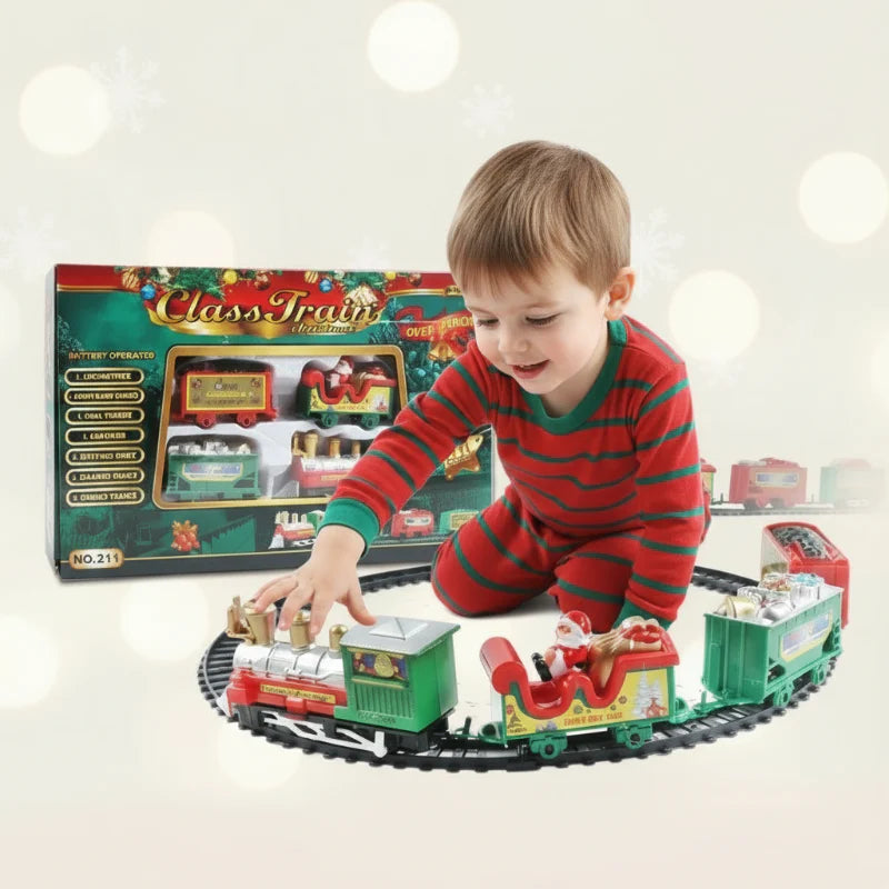 XmasTrain – Festif et amusant – Train électrique pour Noël