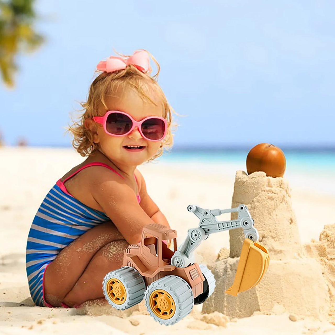 Sand Truck Set™ – Creuser pour s'amuser en plein air – Camions bac à sable