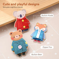 Thumbnail for MiniSkills – Montessori & Motricité – Jouets favorisant les capacités d'apprentissage sensoriel