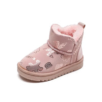 Thumbnail for Mini Fashion™ - Design imperméable - Bottes de neige pour enfants à imprimé tendance