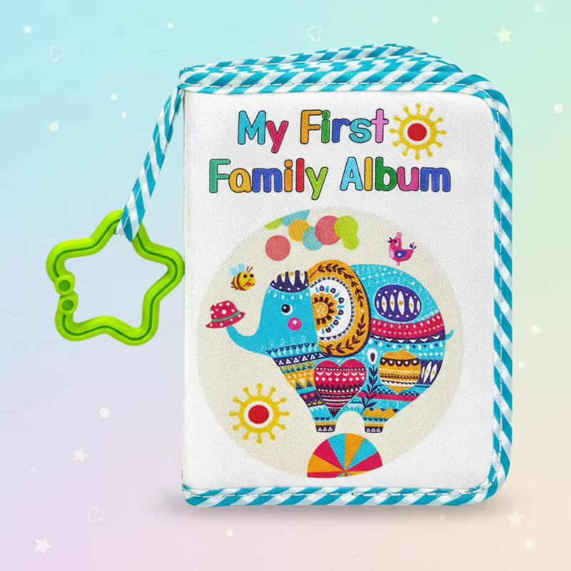 Baby Photo Album – Douceur & Souvenirs – Album photo en tissu