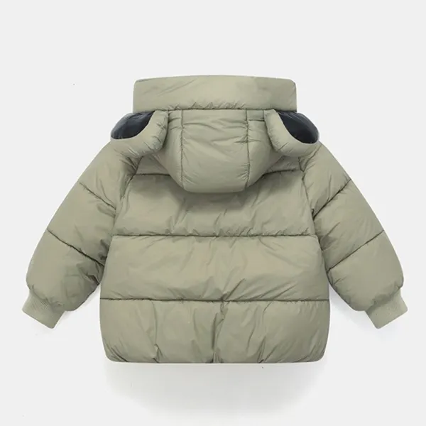 CozziBun – Chaud et mignon – Manteau d'hiver avec capuche