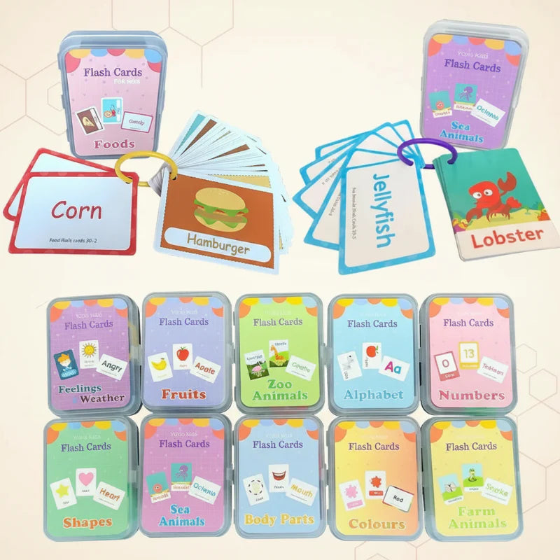SmartyCards – Joyeux et riche en vocabulaire – Cartes éducatives (anglais)