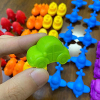 Thumbnail for Rainbow Teddy Bears Toys™ - Éducatif et créatif - Oursons à compter arc-en-ciel