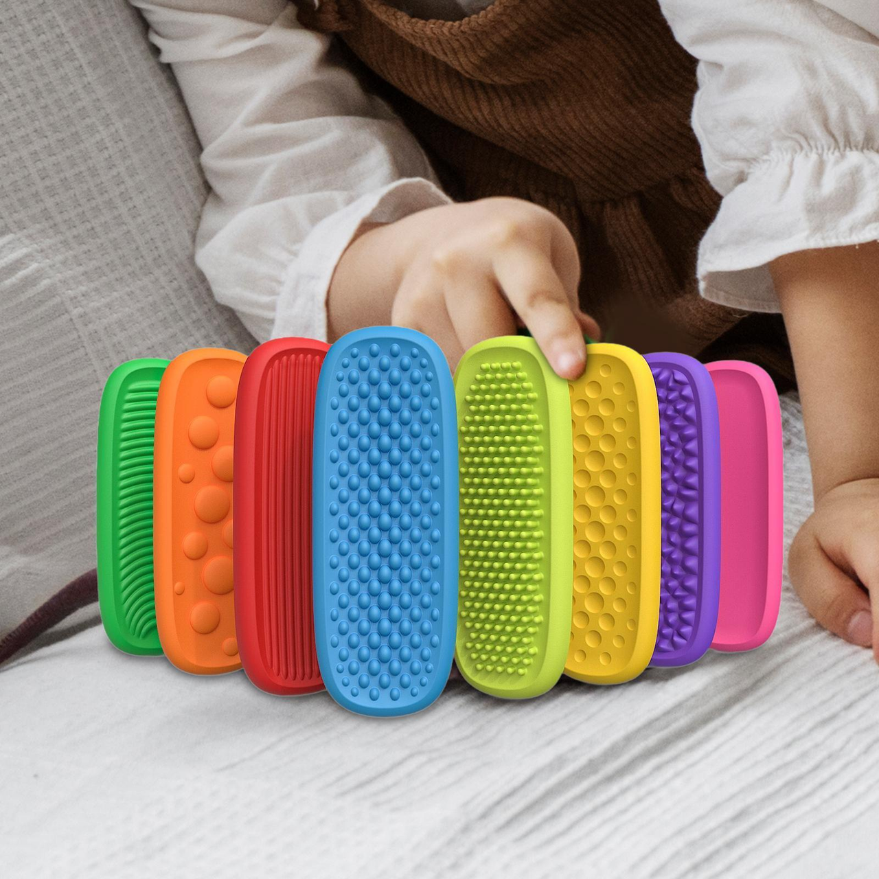 FidgiLine – Calmant et flexible – Bande sensorielle relaxante