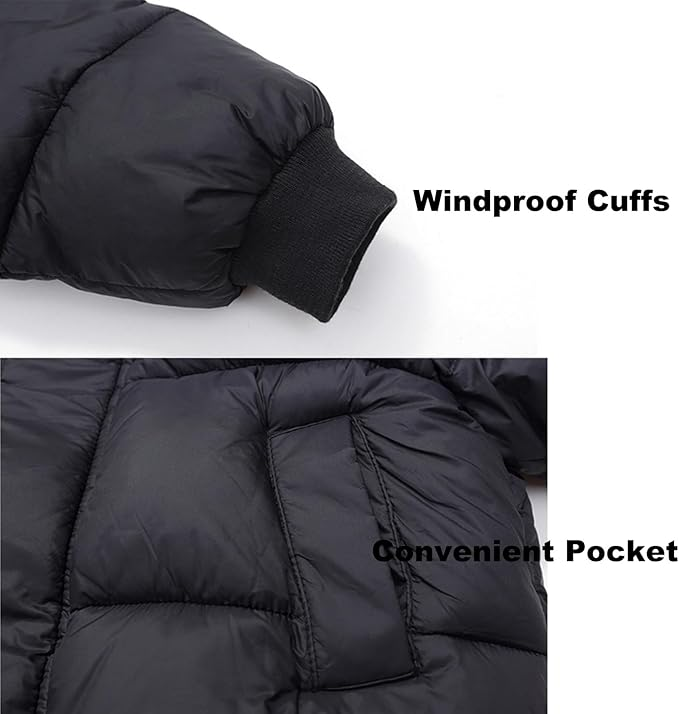 CozziBun – Chaud et mignon – Manteau d'hiver avec capuche