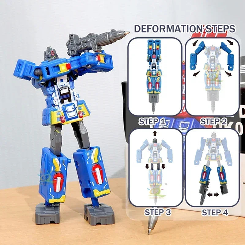 Flip Droid - Dessiner ou transformer - Stylo robot transformable