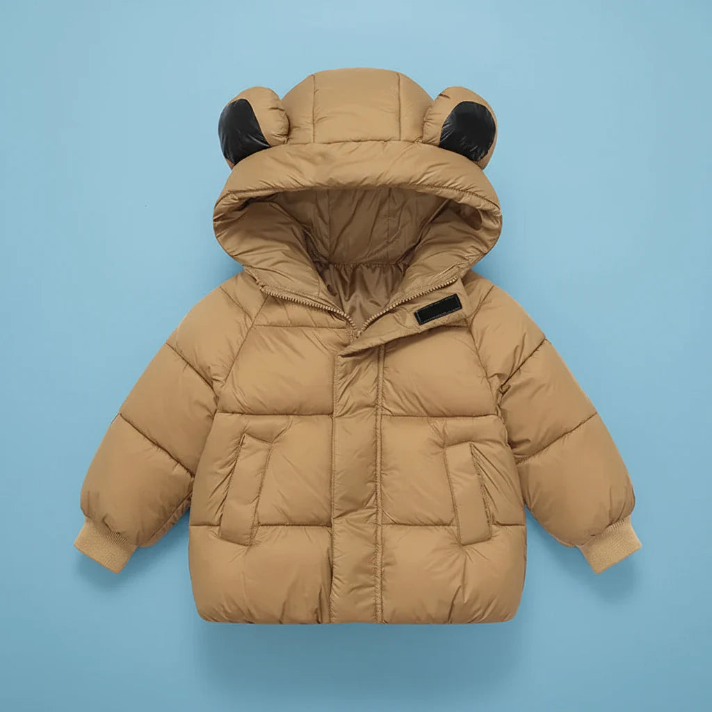 CozziBun – Chaud et mignon – Manteau d'hiver avec capuche