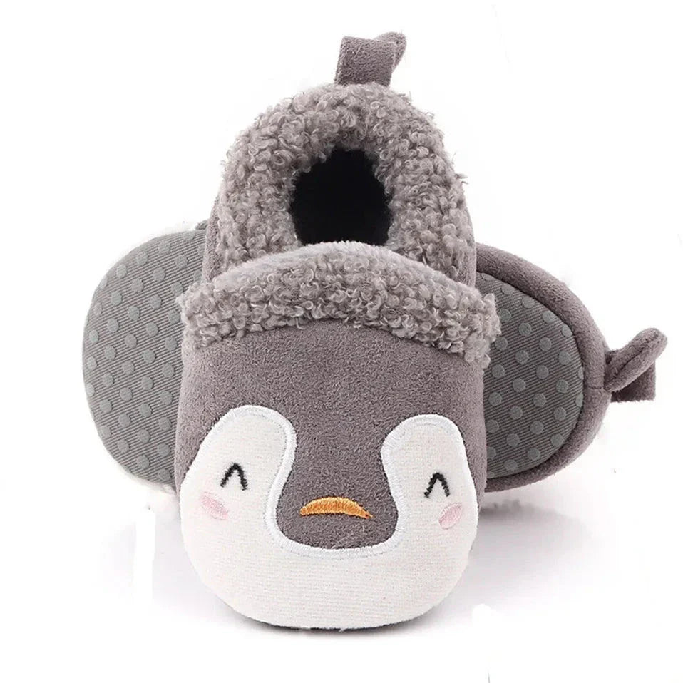 Mini Fashion™ - Animaux en peluche - Chaussons animaux pour tout-petits