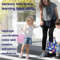 Thumbnail for 7-in-1 Busy Board – Motricité et apprentissage – Tableau d'activités