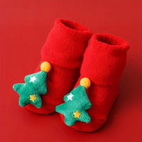 Thumbnail for BabyClaus – Épaisses et confortables – Chaussettes d'hiver de Noël avec le Père Noël