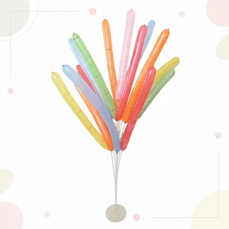 FlyFest – Actif & Convivial – Ballons de fête colorés (100 pièces)