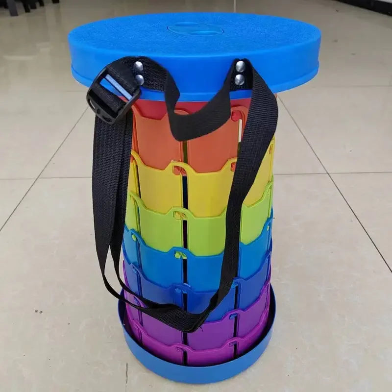 QuickSit - Rapide et solide - Tabouret pliant coloré