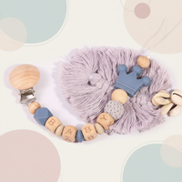 Thumbnail for Personalized Pacifier Chain – Sécurité et élégance - Attache-sucette personnalisée