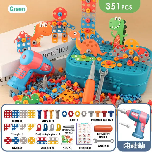 Screw Set™ - Jeu de Construction Aventureux - Kit de Perçage