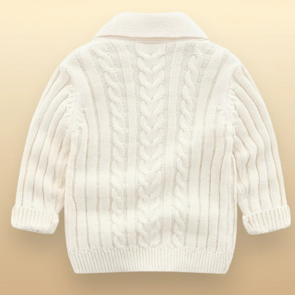 CozyCub – Confortable et tendance – Cardigan tricoté pour enfant