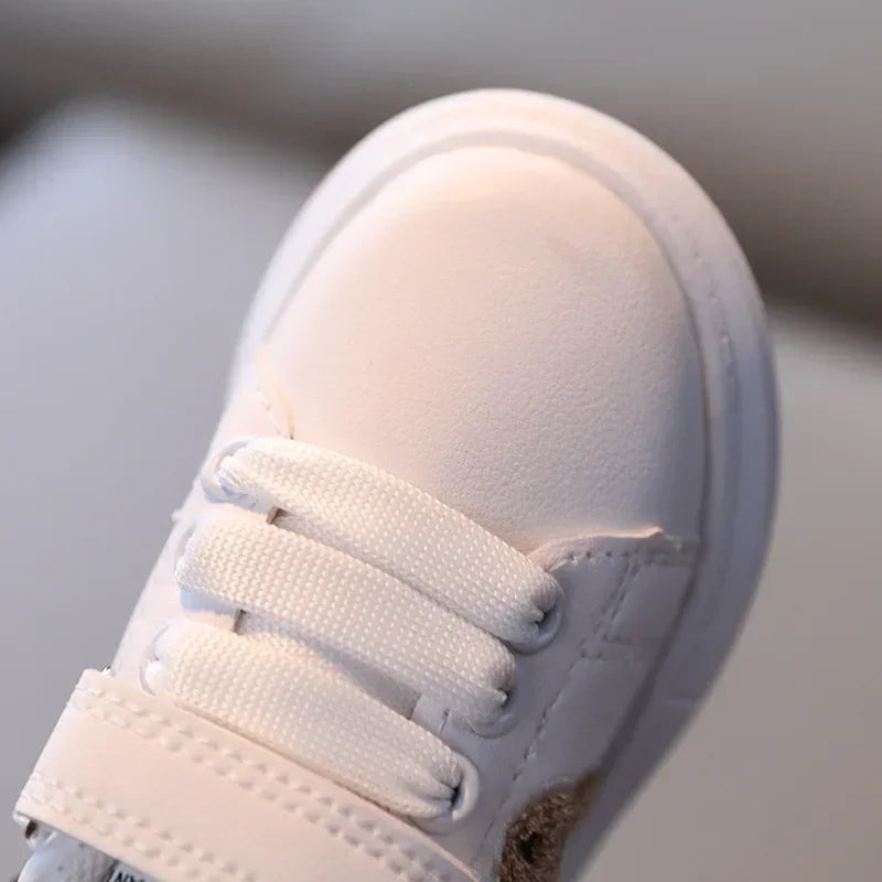 Bear Sneakers – Confort et mignon – Baskets « Ourson » pour enfants