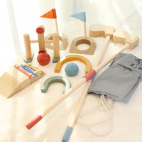 Thumbnail for Mini Golfers – Début des activités de plein air – Jeu de golf en bois