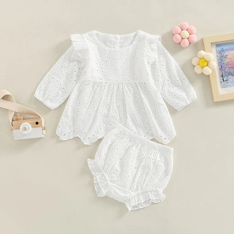 Mini Fashion™ – Colorée et classique – Ensemble en coton pour fille