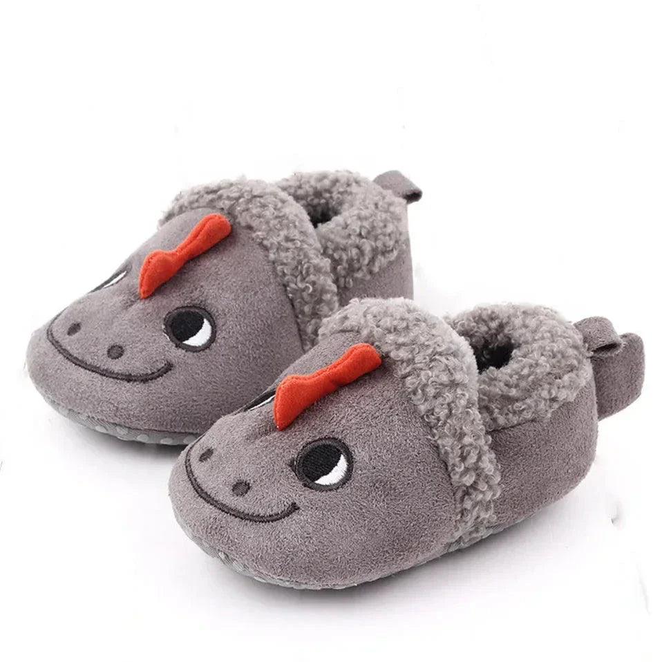 Mini Fashion™ - Animaux en peluche - Chaussons animaux pour tout-petits