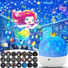 CosmoGlow – Rêveur et créatif – Lampe de nuit Galaxy Projector avec rotation à 360°