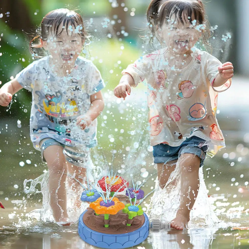 Aqua Bloom - Tourne & Éclabousse - Jouet aquatique Arroseur à fleurs