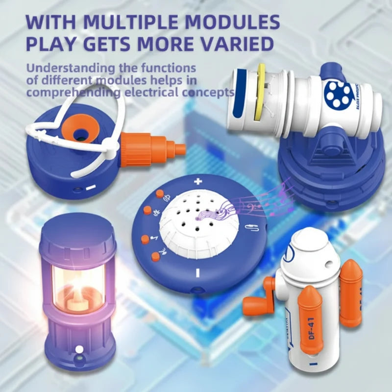 AI Voice Building Blocks – Éducatif et interactif – Kit de construction