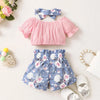 Mini Fashion™ - Imprimé floral Mignon - Ensemble d'été pour filles