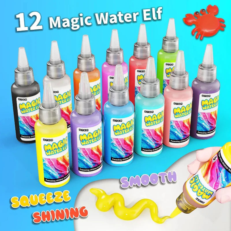 Magic Gel Water Beads – Créativité et sensorialité – Kit de jeux « Façonner l'eau »
