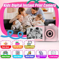 Thumbnail for Instant Print Camera – Créatif et interactif – Appareil photo instantané pour enfants